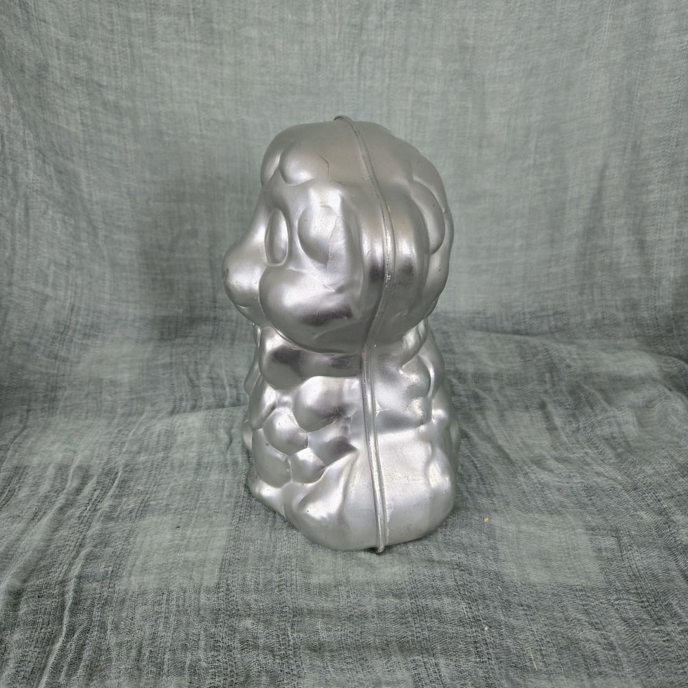 VTG 1974 WILTON  Lamb Cake Pans 3D 2 Piece Aluminum Easter Shower Approx 9x7x6 - Picture 4 of 12